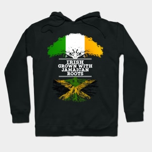 Irish Grown With Jamaican Roots - Gift for Jamaican With Roots From Jamaica Hoodie